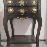میز تلفنی چوبی