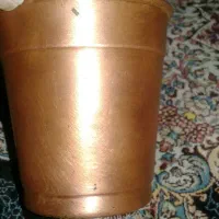 لیوان مسی قدیمی|کلکسیون اشیاء عتیقه|تهران, مینای جنوبی|دیوار