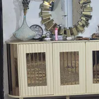 آینه کنسول همراه بامیز عسلی