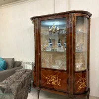 بوفه کنسول شیشه‌ای چوب|بوفه، ویترین، کنسول|تهران, آشتیانی|دیوار