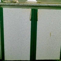 کابینت فلزی|آب‌چکان و نظم‌دهنده ظروف|قم, صفائیه|دیوار