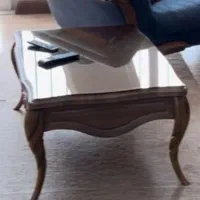 میز جلو مبلی میز‌ وسط چوبی