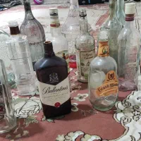 بطری شیشه ای خارجی ۱۵عدد