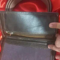 ست کیف و کمربند نو با بسته بندی لاکچری مناسب کادو|کیف، کفش، کمربند|قزوین, |دیوار