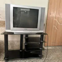 تلویزون سامسونگ و میز تلویزیون و دیجیتال نونو