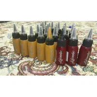 رنگ تاتوی اتمیک خردلی و قرمز