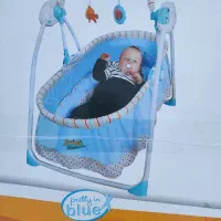 گهواره موزیکال  دخترونه صورتی