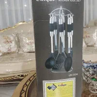 ست کفگیر ملاقه تمام استیل یونیک کدUN-3334