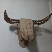 المان دکوری. سر گاو.