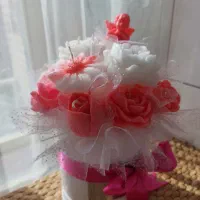 شمع دسته گل