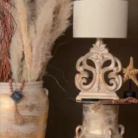 آباژور چوب پتینه|چراغ خواب و آباژور|آستارا, |دیوار