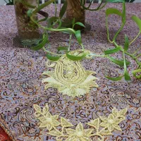 رومیزی یک در یک سرمه دوزی