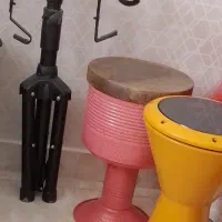 ست تنبک و تمپو با پایه