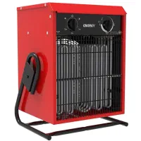 فن هیتر بخاری برقی فوق حرفه‌ای 15 کیلووات انرژی