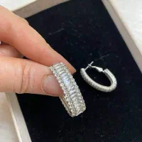 گوشواره فول نگین