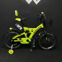 دوچرخه سایز ۲۰ بدنه آلومینیوم ترمز دیسکی فول لوازم