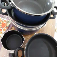 سرویس قابلمه تفلن|ظروف پخت‌وپز|رشت, دیانتی|دیوار
