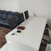 کابینت های گلاس میز نهار خوری یا اپن