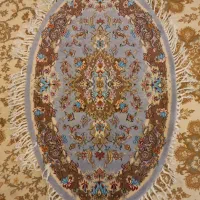 فرش دست‌بافت کرک ابریشم بیرجند