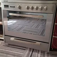 اجاق گاز 5شعله فر دار