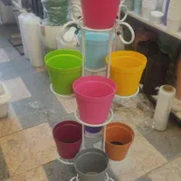 گلدان پلاستیکی فشرده رویال رنگ‌بندی و سایزبندی|گل و گیاه طبیعی|تهران, شهرک رضویه|دیوار