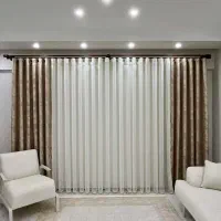 پرده مینیمالllllپانچ ذوداراyyyy|پرده، رانر، رومیزی|قم, انسجام|دیوار