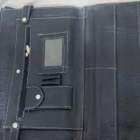 کیف اداری چرم مشکی دارای بند رو دوشی|کیف، کفش، کمربند|ری, صفاییه (چشمه علی)|دیوار