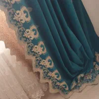 پرده با والن|پرده، رانر، رومیزی|محمدیه-قزوین, |دیوار