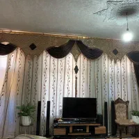پرده سلطنتی پذیرایی ۶ متر در ۳ متر