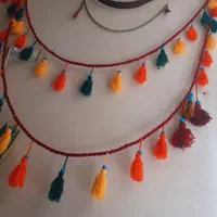 حراج۴۰۰عدد ریسه پرده عشایری ۲۵عددگردنبند اسب و|پرده، رانر، رومیزی|اصفهان, خواجه عمید|دیوار