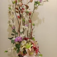 گلدان|گل مصنوعی|خرم‌آباد, |دیوار