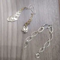 گوشواره و دستبند طلا