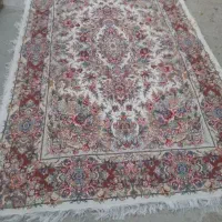 یک جفت دستباف خطیبی مرینوس گل  ابریشم اعلا|فرش|تبریز, |دیوار