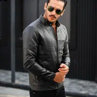 کاپشن چرم اندامی|لباس|قم, باغ شریفی|دیوار
