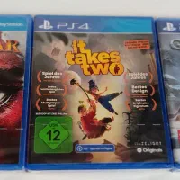 it takes two ps4 دیسک بازیgod of war پلمپ آکبند