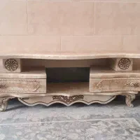 میز تی وی چوبی