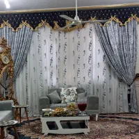 پرده نو و سالم با همراه کتیبه