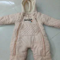 کاپشن سرهمی صورتی خوشرنگ تا یک سال و نیم