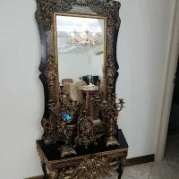 آینه و شمع دان