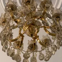 لوستر برنجی|لوستر و چراغ آویز|تهران, مسعودیه|دیوار