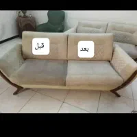 مبل شویی درخشان بابهترین دستگاه ومواد نانو|خدمات نظافت|اراک, |دیوار