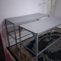 دو عدد میز آهنی