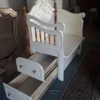 تخت نوزاد کنار تختی|اسباب و اثاث بچه|چهاردانگه (تهران), |دیوار