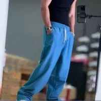 شلوار بگ پارچه دورس سه نخ...|لباس|بیرجند, |دیوار