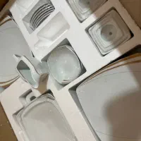 سرویس چینی ۸۵ تکه|ظروف سرو و پذیرایی|شیراز, باغشهر قصر سبز|دیوار