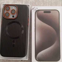 ایفون طرح 15پرومکس رنگ نچرال