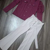 لباس دخترانه شومیز و شلوار