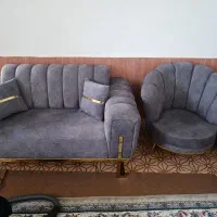 مبل 7 نفره همرا با جلو مبلی