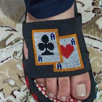 دمپایی زندان بافت|کیف، کفش، کمربند|میانه, |دیوار