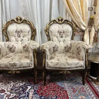 سرویس کامل مبل سلطنتی ۹ نفره|مبلمان خانگی و میز عسلی|شاهرود, |دیوار